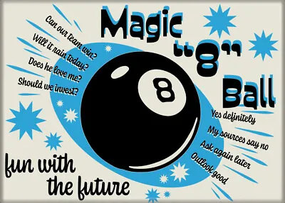 Buy Magic  8  Ball Toy Mattel Fun With The Future Refrigerator M** NEW UNUSED • 3.77£