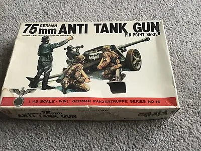 Buy Bandai 75mm German Anti Tank Gun Model Kit 1:48. • 11.50£