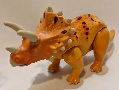 Buy PlayMobil 2007 Triceratops Dinosaur Orange VGC • 7.99£