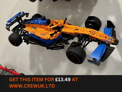 Buy Wall Mount Stand For Lego Technic Mclaren F1 Formula 1 Race Car 42141 Display • 15.99£
