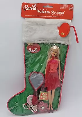 Buy 2004 Barbie Holiday Stocking Poison Set With Doll & Accessories / Mattel G6471, NrfB • 57.13£