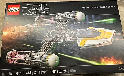 Buy LEGO Star Wars: Y-Wing Starfighter (75181) UCS.  Brand New In Sealed Box. • 291.37£