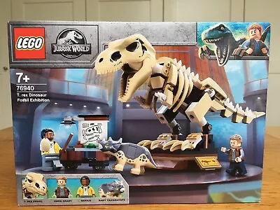 Buy LEGO Jurassic World: T. Rex Dinosaur Fossil Exhibition (76940) BNISB Sealed • 11.50£