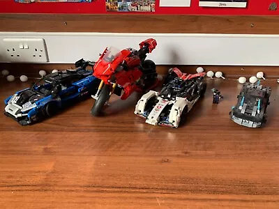 Buy Lego Vehicles Bundle - Maclaren Senna, Ducati, Formula E Porsche, Batmobile  • 10£