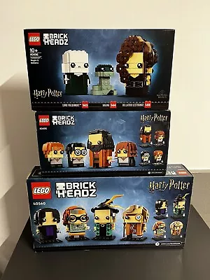 Buy LEGO Brickheadz Harry Potter:  40495, 40496, 40560. NEW & MINT • 119.99£