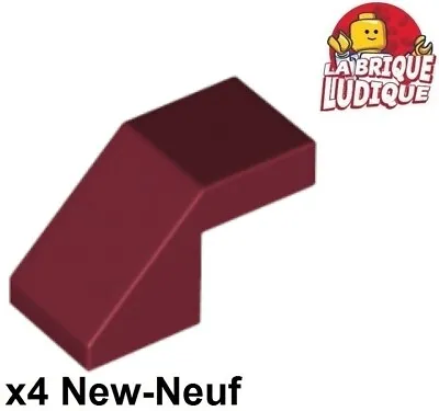 Buy LEGO 4x Slope Gradient Slanted 45 1x2 Cutout Roof Red Dark / Dk Red 28192 New • 2.29£