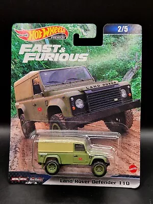 Buy Hot Wheels Real Riders Fast And Furious Land Rover Defender 110 (B92) • 9.99£