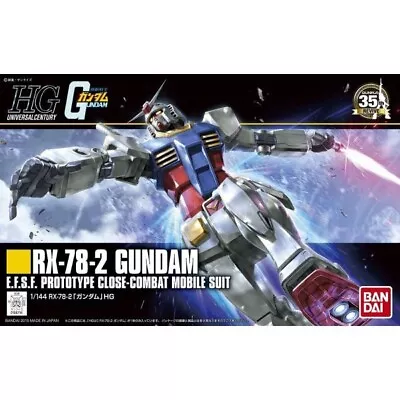 Buy RX-78-2 Gundam Revive HGUC 1/144 Bandai Model Kit Gunpla Damaged Box • 7£