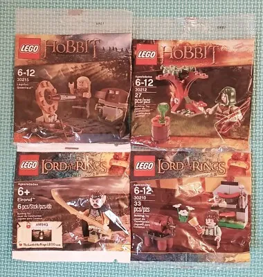 Buy Lego The LOTR & Hobbit Polybags Bundle 30210 30212 30215 5000202 *NEW & SEALED* • 80£