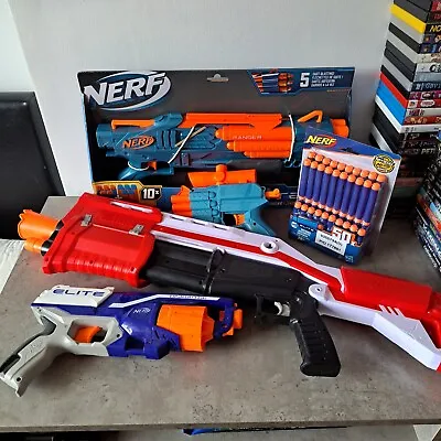 Buy 4x Nerf Mixed Toy Bundle With Brand New Pack Of Darts Included • 11.99£