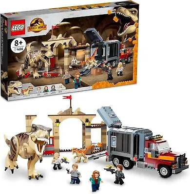 Buy LEGO 76948 Jurassic T. Rex & Atrociraptor Dinosaur Breakout *NO BOX/BOOK (NEW)* • 64.80£