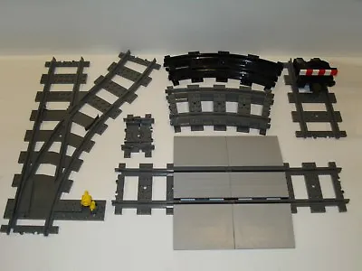 Buy Lego Train/Railway - Track/Crossing/Junction/Buffer - Multiple Variations! • 3.85£