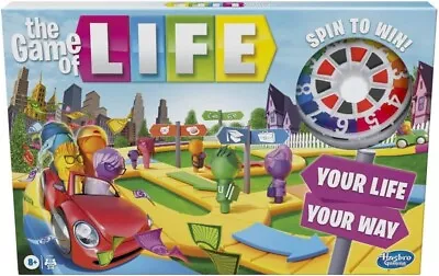 Buy Hasbro Gaming The Game Of Life Game, Family Board Game For 2 To 4 Players, Uk • 20.88£