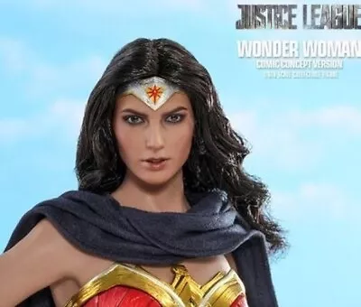 Buy 1/6 Hot Toys Wonder Woman Mms506 Female Head - Comics Concept • 141.32£