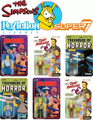 Buy The Simpsons ReAction Figure Assortment - Pick And Choose - Super7 • 26.50£