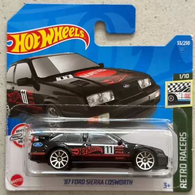 Buy 2022 Hot Wheels 87 FORD SIERRA COSWORTH Retro Racers With Protector Escort • 14.99£