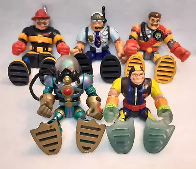 Buy 5 X Rescue Heroes Fisher Price Mattel Action Figures Lot Bundle • 13.99£