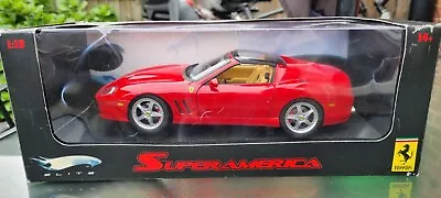 Buy Hotwheels Elite Ferrari Superamerica Red J2921 Mib 1:18 • 109.99£