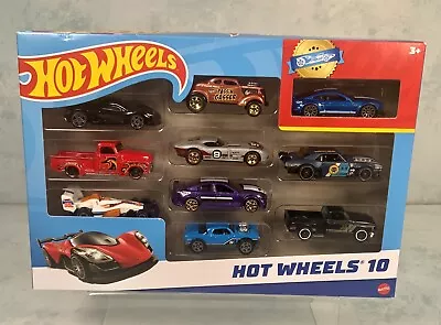 Buy Hot Wheels 10-Car Gift Pack Of 1:64 Scale Vehicles​ (As Pictured) #S New Sealed • 14.95£