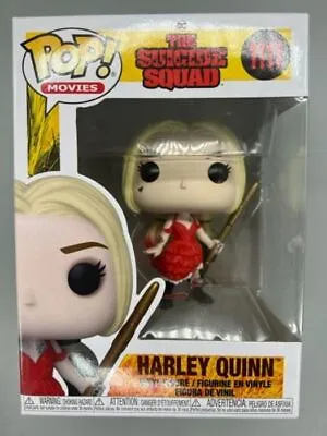 Buy Funko POP #1111 Harley Quinn (Damaged Dress) The Suicide Squad With Protector • 14.99£