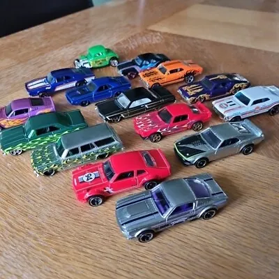 Buy Hot Wheels 15x American Muscle Cars Joblot #5 (Excellent Loose Condition) • 16£