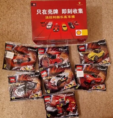 Buy Rare LEGO Shell V-Power Ferrari Set 30190 30191 30192 30193 30194 30195 30196 • 45£