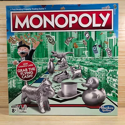 Buy Hasbro Monopoly Classic Board Game 2018 Edition Complete Kid's Family Adults Fun • 17.95£