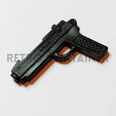 Buy Vintage Toys Parts - TOYBIZ MARVEL PUNISHER - Black Weapon Pistol Gun Accessory • 4.77£
