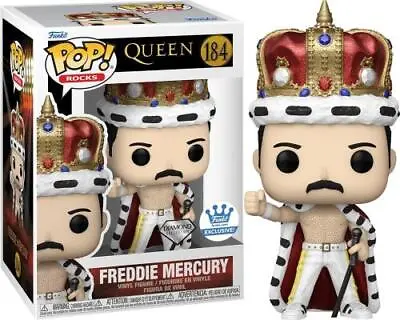 Buy Funko Pop: Queen - Freddie Mercury King Dgl %au% • 26.39£