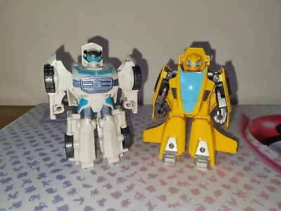 Buy Transformers Rescue Bots Quickshadow + Bumblebee Playskool Heroes - Hasbro TOMY  • 18.99£