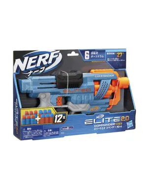 Buy Nerf Elite 2.0 Commander RD-6 Blaster Gun Bullets Christmas Gift • 11.99£