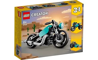 Buy LEGO Creator 3-in-1 Vintage Motorcycle Set 31135 New & Sealed FREE POST • 14.97£