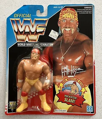Buy WWF HASBRO HULK HOGAN SERIES 5 Carded Wrestling Action Figure Vintage 1992 Slam! • 124.99£