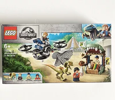 Buy Lego Jurassic World 75934 Dilophosaurus On The Loose 3 Minifigures Dinosaur *new • 34.99£
