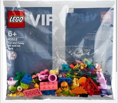 Buy LEGO Fun And Funky VIP Add On Pack (40512) Sealed Brand New • 6.65£