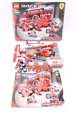 Buy LEGO RACERS 8375 FERRARI F1 PIT SET Construction Kit BOXED - G13 • 9.99£