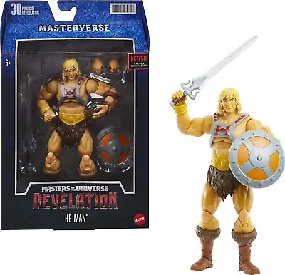 Buy Masters Of The Universe Masterverse Revelation He-Man Action Figure, 7-in MOTU • 12.99£