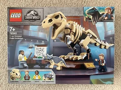 Buy LEGO 76940 Jurassic World T. Rex Dinosaur Fossil Exhibition NEW And SEALED • 34.95£