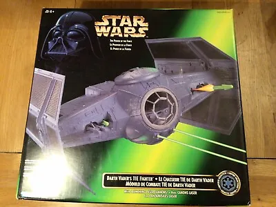 Buy Star Wars Darth Vaders Tie Fighter Power Of The Force 1996 Rare Canadian Kenner • 64£