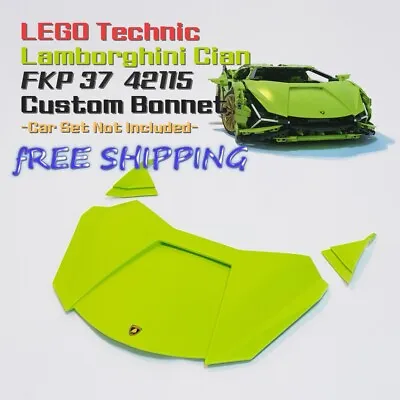 Buy Custom LEGO Bonnet For Technic Lamborghini Sián FKP 37 42115,Car Set Not Include • 32.12£