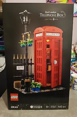 Buy LEGO 21347 IDEAS: Red London Telephone Box. Brand New And Factory Sealed.  • 109.95£