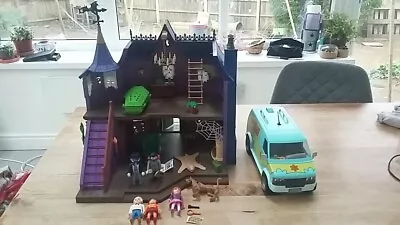 Buy Playmobil Scooby Doo Bundle Haunted House 70361 + Mystery Machine 70286 • 50£