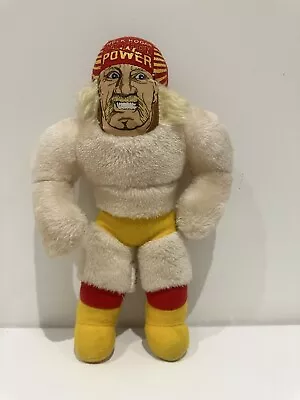 Buy Hulk Hogan Ace Python Power Wrestling Soft Plush Toy 11'' WWF Hasbro 1989 • 13.99£