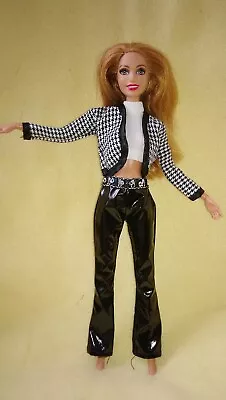 Buy Barbie Dolls Clothing 3pcs Fashionistas Party Outfit Jacket Shirt Pants K60 • 6£