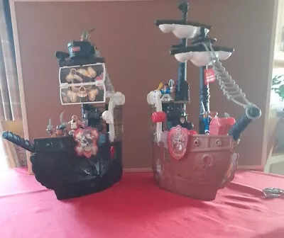 Buy Fisher Price Double Duel Pirate Ship. Navy Vs Pirates. Two Ships In One • 5£