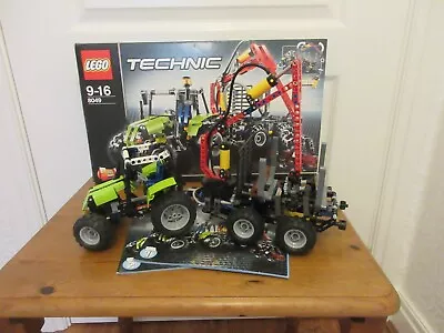 Buy LEGO Technic Set 8049 Tractor With Log Loader, Complete With Box & Instructions • 69.95£