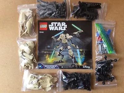 Buy RARE Lego Star Wars (75112) General Grievous Buildable Figure Disney Sith NO BOX • 39.99£