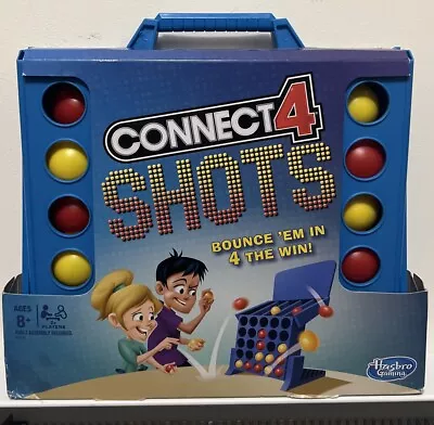 Buy Connect 4 Shots 'Bounce 'em In 4 The Win!' 2 Player Ages 8+ Hasbro - NEW • 26.89£