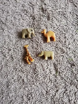 Buy Playmobil 6634 Micro Zoo Animals Set Of 4 • 4.99£