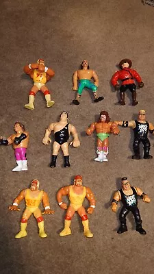 Buy 10 WWF Vintage 90's Hasbro Figures • 50£